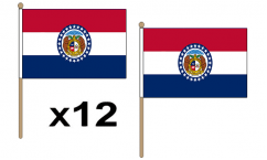 Missouri Hand Flags